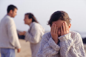 divorced parents arguing: Co-Parenting With A Difficult Ex