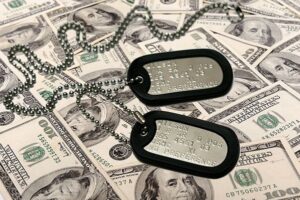 taxes and military pensions