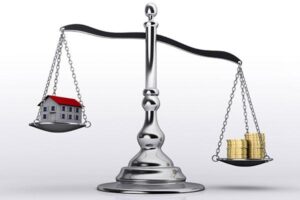 divorce liens: house vs. cash