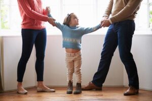 Prenting fighting for child custody