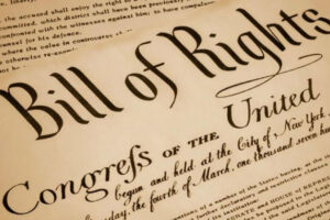 the History of American Rights: Bill of Rights document